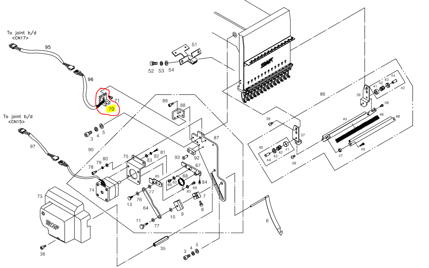 SWF_WIPER RETURN SENSOR BOARD