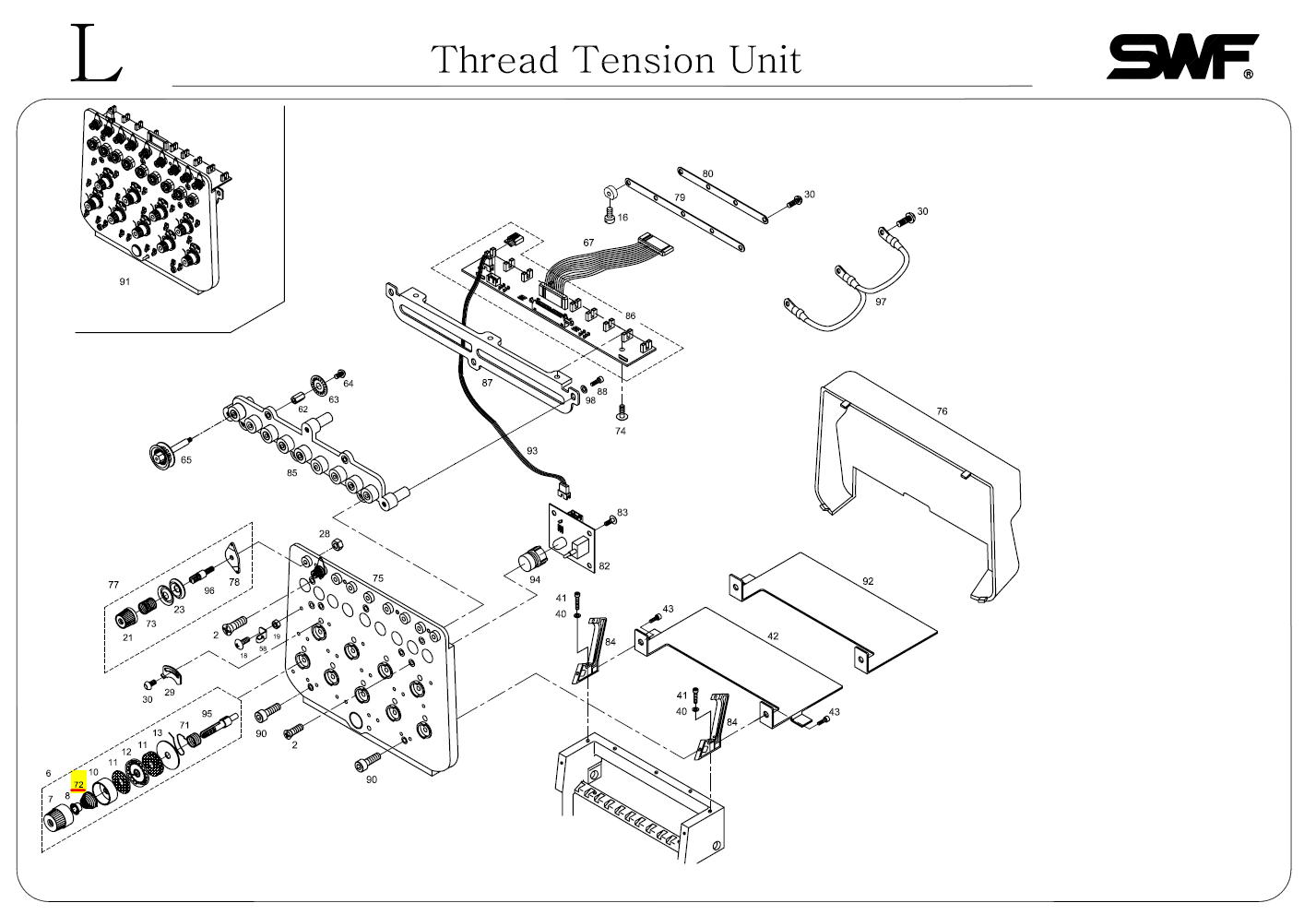 SWF_SUB TENSION ADJUSTING SPRING