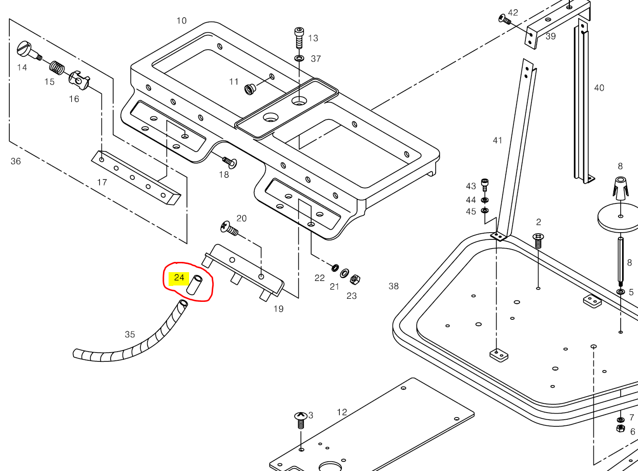 SWF_HOLDER TUBE