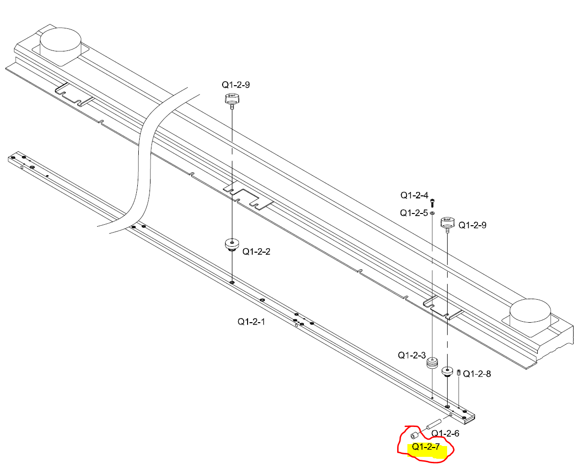 SWF_BEARING (TAF51010) FOR TUBULAR FRAME DRIVER RAIL