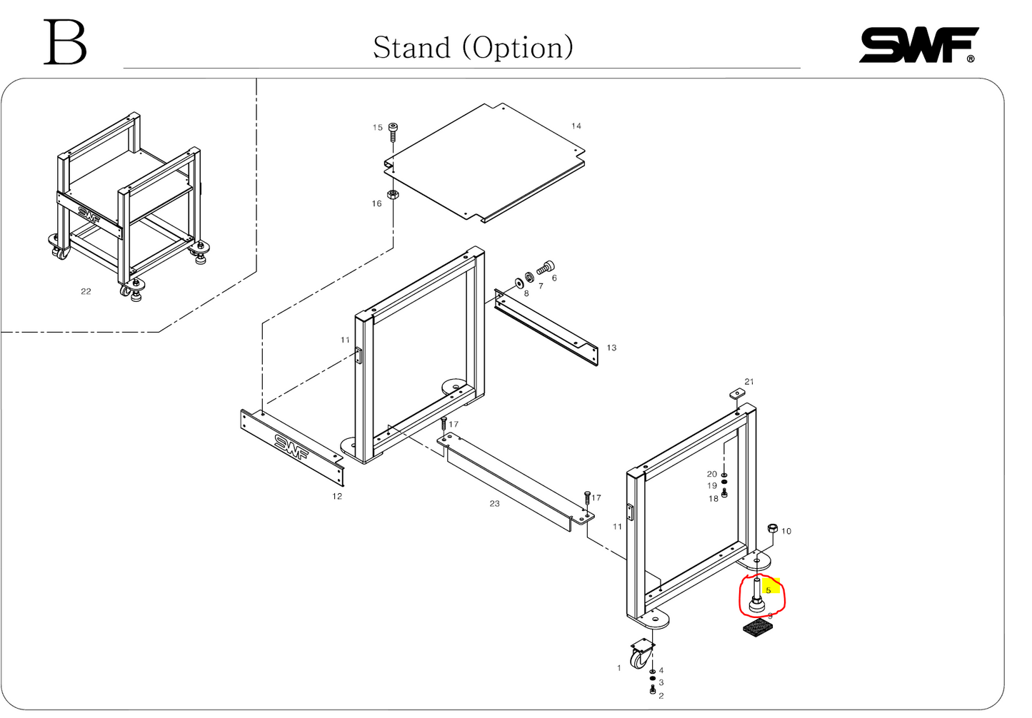 SWF_BODY SUPPORT BOLT