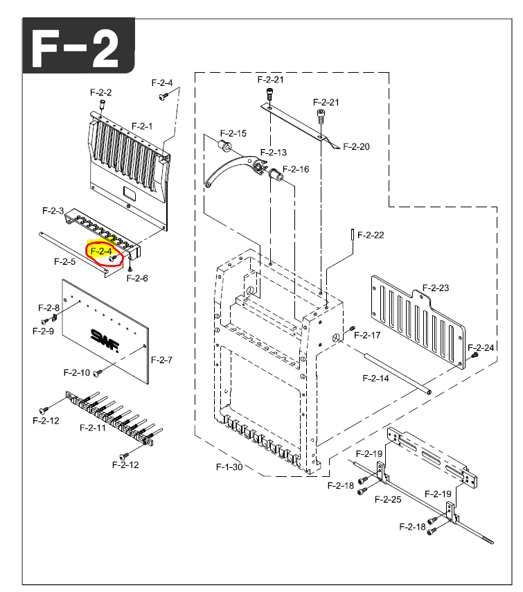 SWF_THREAD GUIDE (M) SCREW (9/64 n=40)