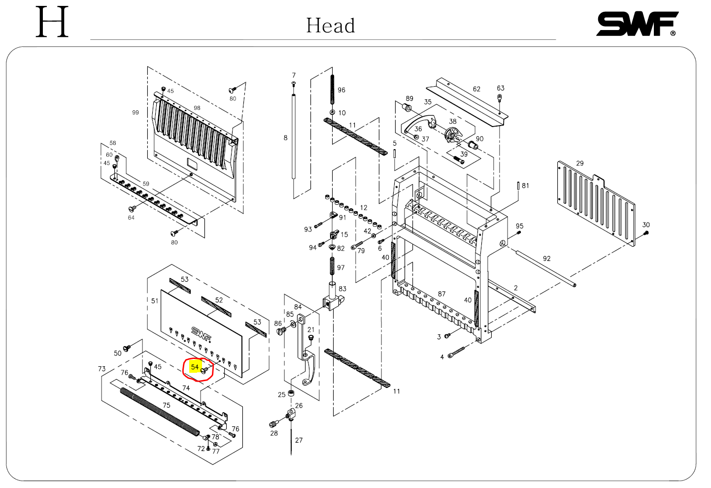 SWF_THREAD GUIDE (L) SCREW
