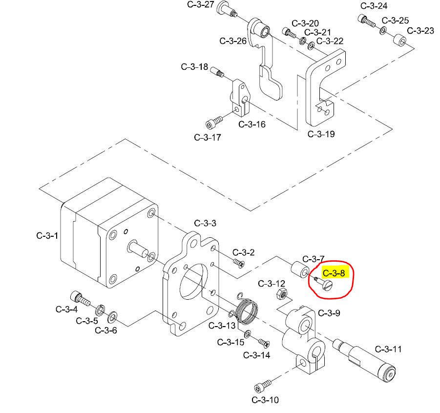 SWF_JUMP CRANK STOPPER STUD SCREW