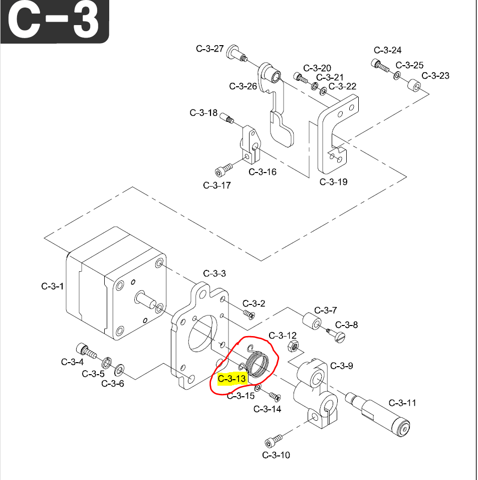 SWF_JUMP MOTOR RETURN SPRING