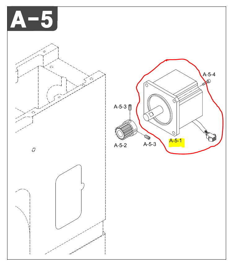 SWF_MAIN MOTOR(AXHM5100K-A)