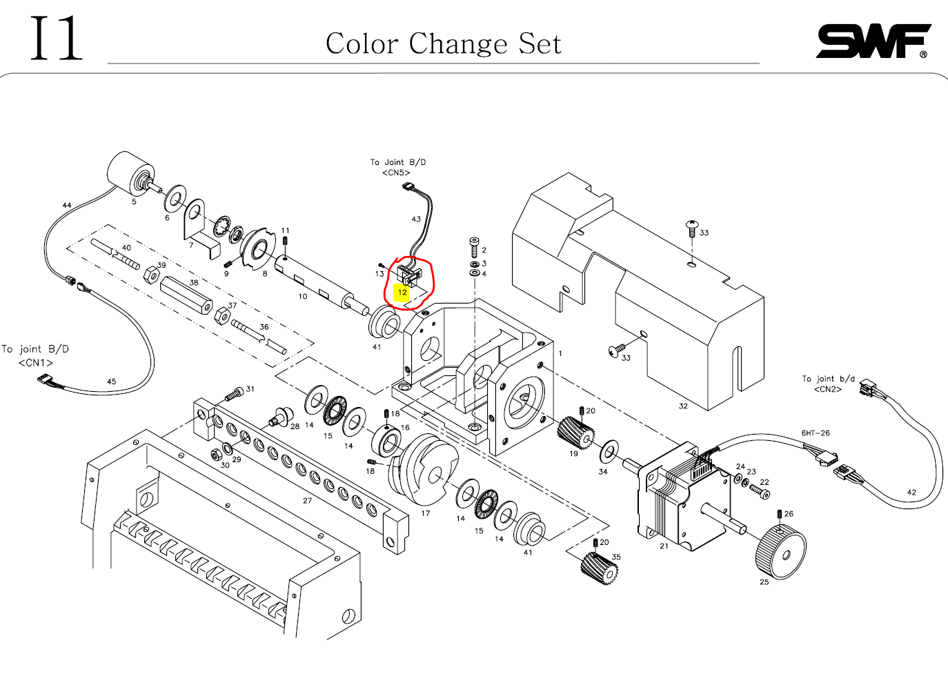 SWF_HALF TURN SENSOR (GP1S51V)
