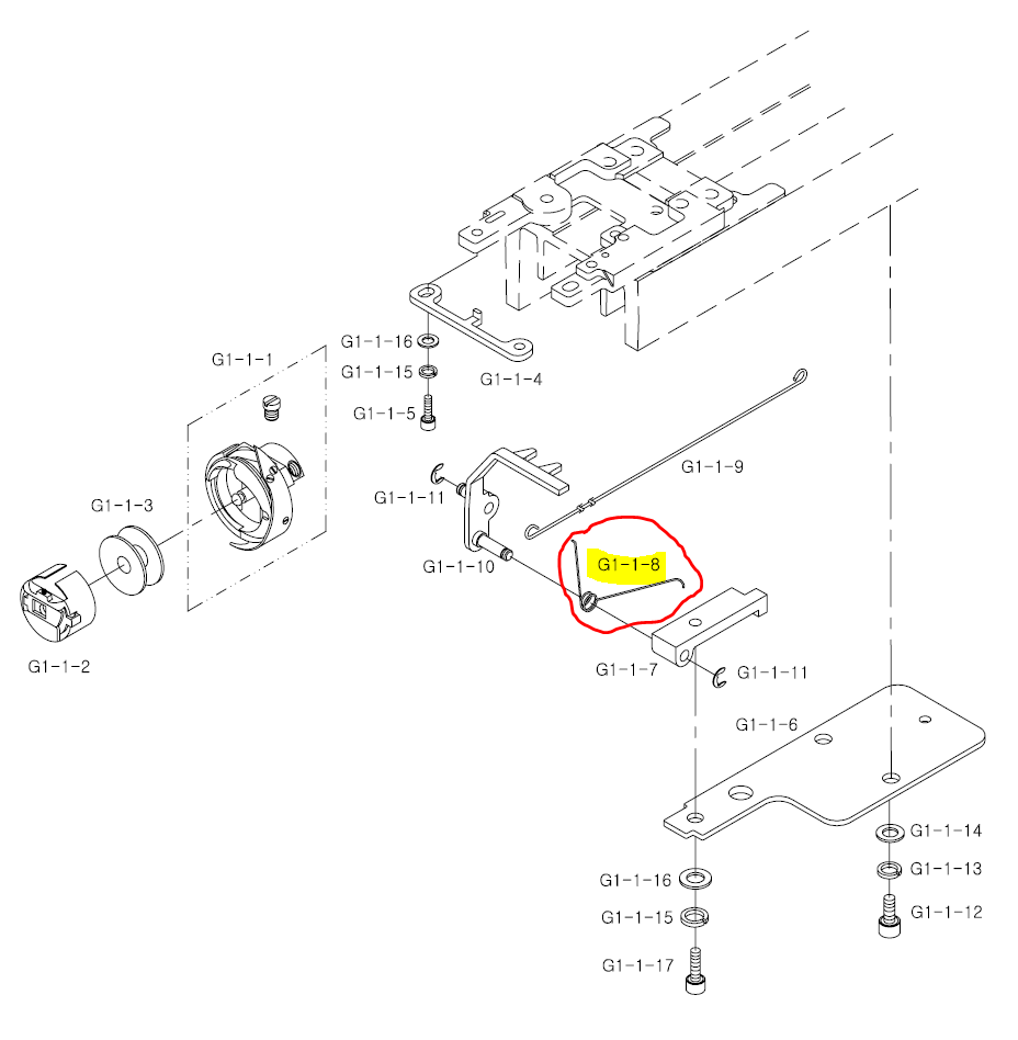 SWF_PICKER RETURN SPRINGER (MA-6,12 MAS-12)