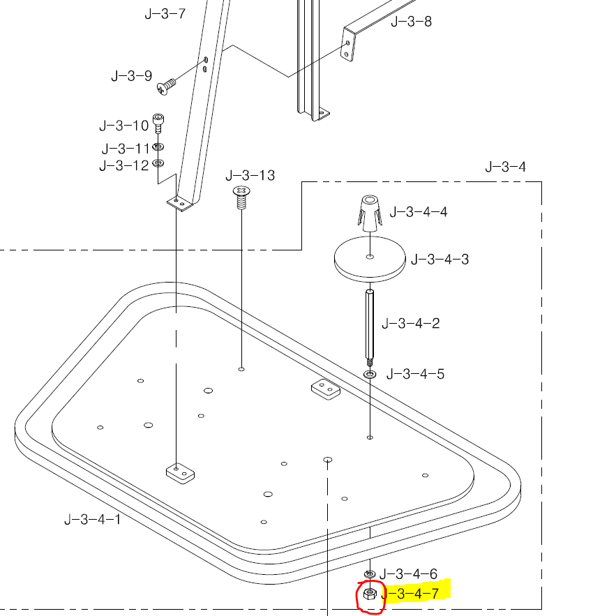 SWF_HEX. NUT (M5)