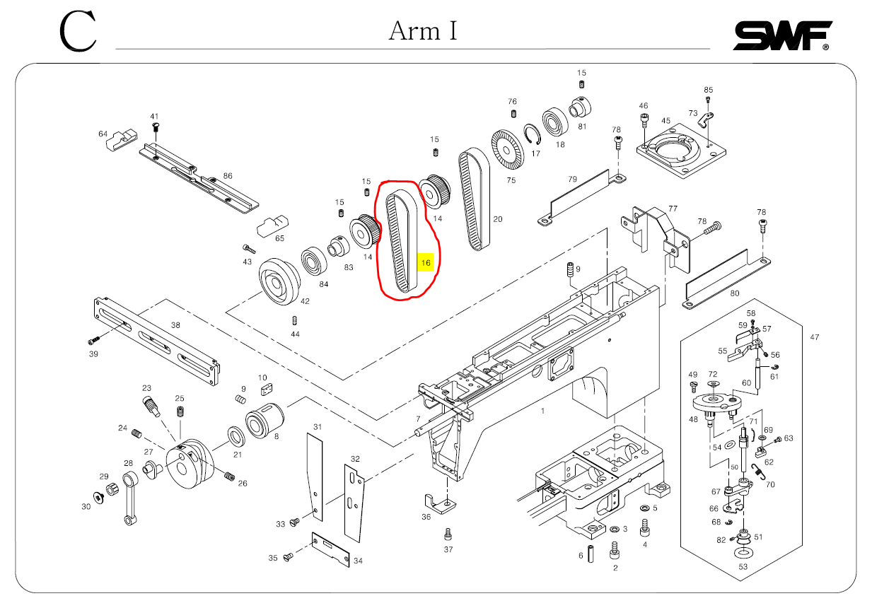 SWF_TIMING BELT (15*S5M*L525)