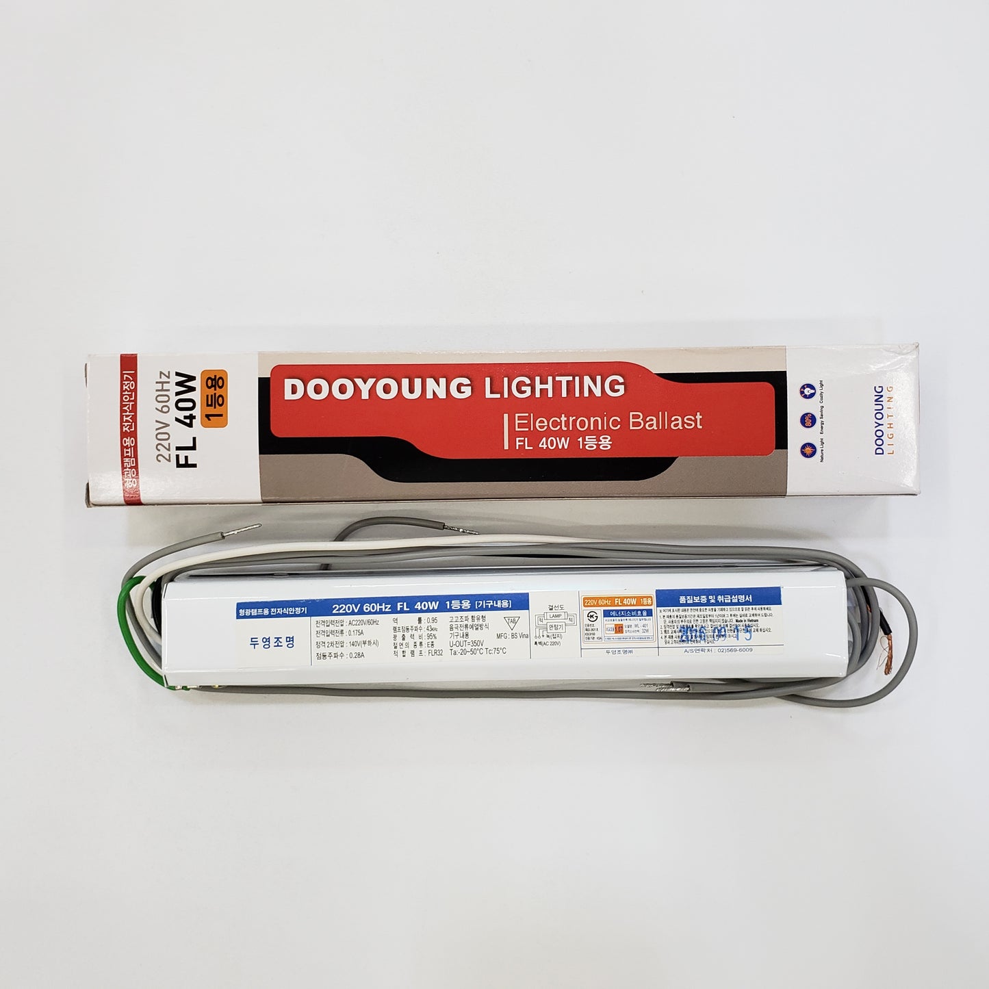SWF_Ballast (40W)_220V 60Hz FL 40W