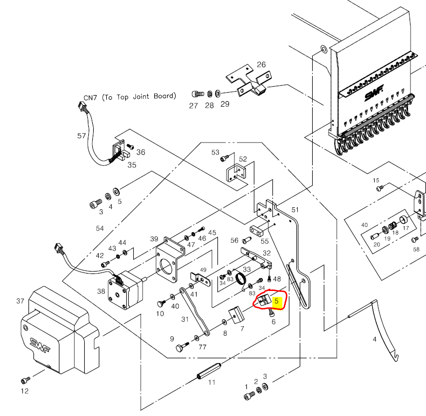 SWF_POSITIONING COLLAR BRACKET