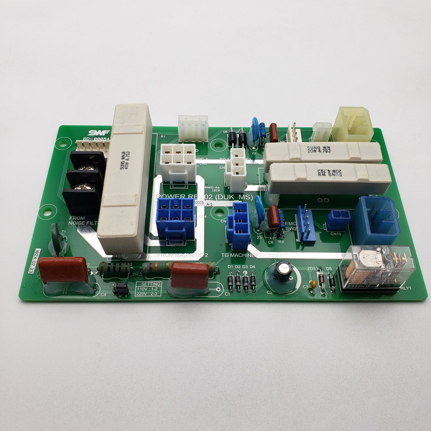 SWF_POWER REV02 (DUK_MS) BOARD