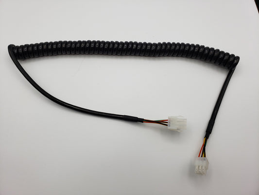 X-MOTOR POWER CABLE(Curl TYPE) - E+, SINGLE HEAD