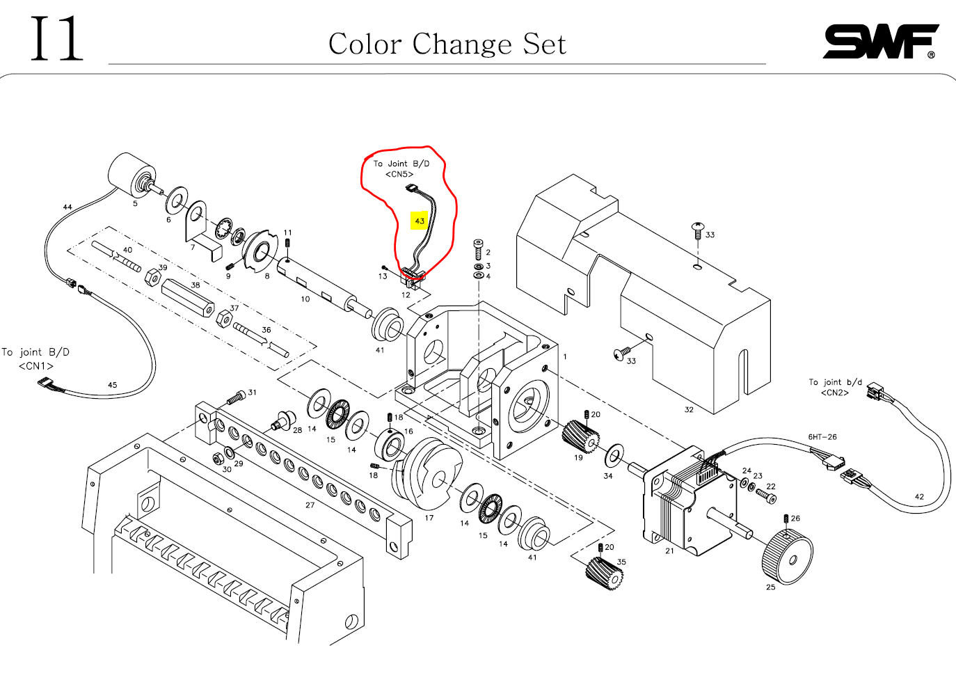 SWF_HALF TURN SENSOR TO J/B