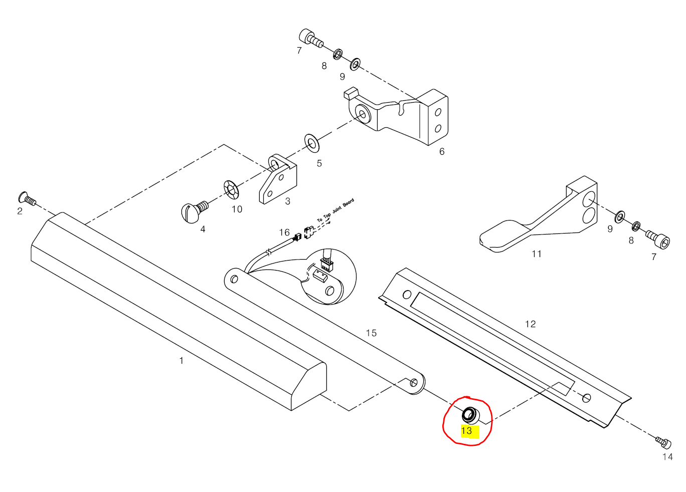 SWF_LED LAMP COVER STUD
