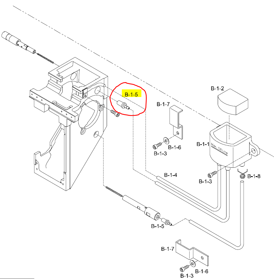 SWF_OIL TUBE PIN