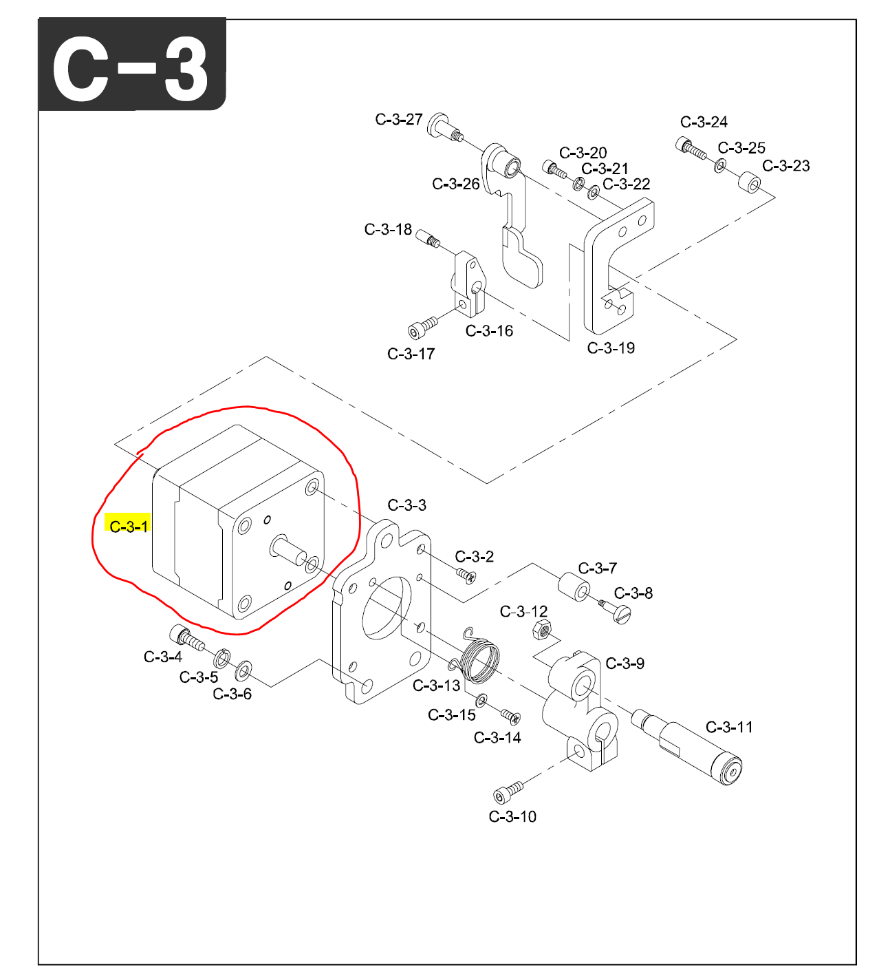 SWF_STEPPING MOTOR (103H5208-0414) 8.4W