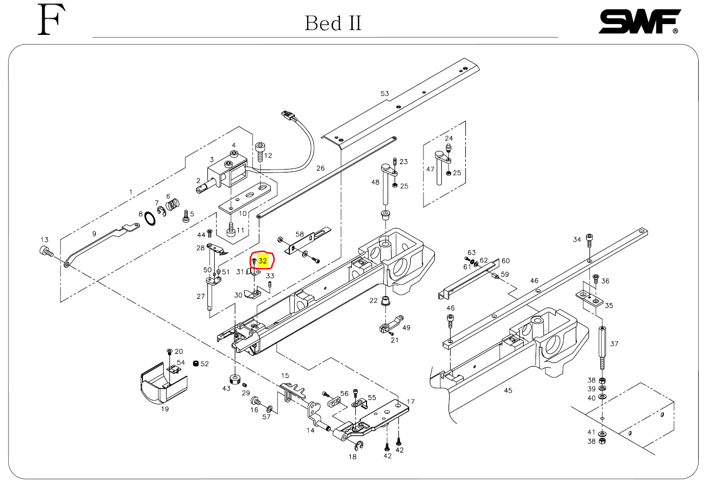 SWF_PLUS SCREW [M3 x L8] FOR FIXED MES FIXING SCREW