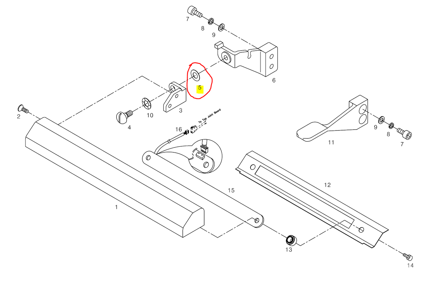 SWF_LAMP DRIVING LINK WASHER (A)